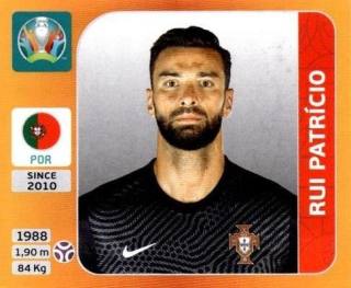 Rui Patrício – UEFA Euro 2020 Tournament Edition - 678 stickers version, Nr. 659