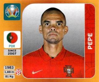 Pepe – UEFA Euro 2020 Tournament Edition - 678 stickers version, Nr. 665