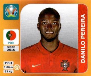 Danilo Luís Hélio Pereira – UEFA Euro 2020 Tournament Edition - 678 stickers version, Nr. 670