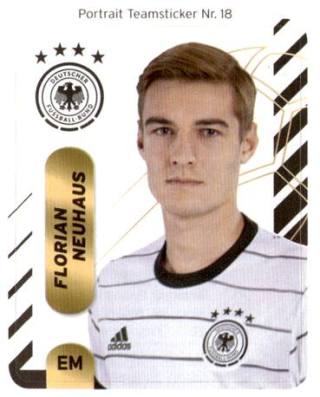 Florian Neuhaus – EM 2021 - DFB Teamsticker (Ferrero), n. P18