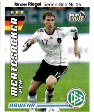 Per Mertesacker – WM 2010 - Goal! (Ferrero), no. 5