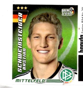 Bastian Schweinsteiger – WM 2010 - Goal! (Ferrero), Nr. 29