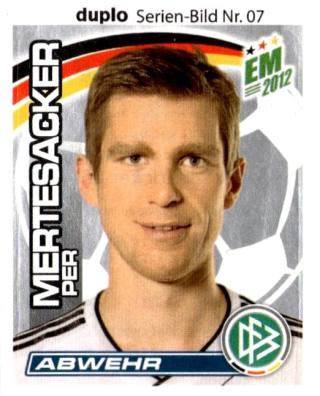 Per Mertesacker – EM 2012 - DFB Stars (Ferrero), no. 7