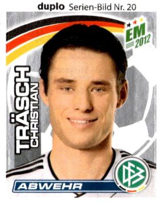 Christian Träsch – EM 2012 - DFB Stars (Ferrero), no. 20