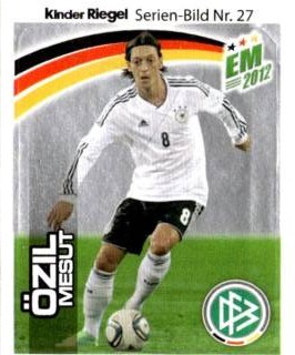 Mesut Özil – EM 2012 - DFB Stars (Ferrero), no. 27