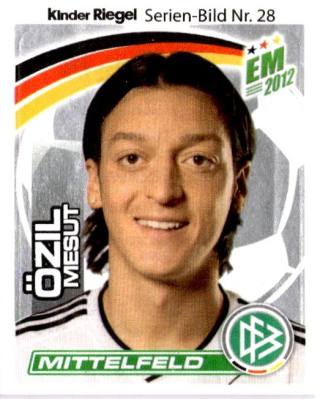 Mesut Özil – EM 2012 - DFB Stars (Ferrero), no. 28