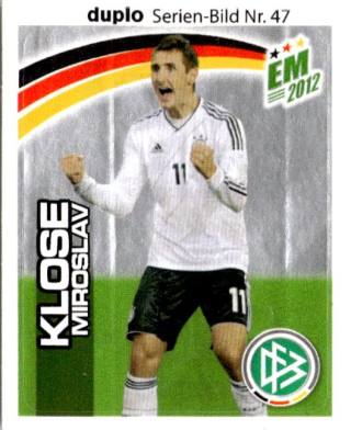 Miroslav Klose – EM 2012 - DFB Stars (Ferrero), Nr. 47