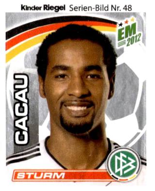 Cacau – EM 2012 - DFB Stars (Ferrero), Nr. 48