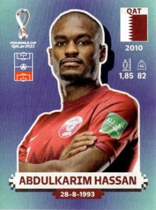 Abdelkarim Hassan – FIFA World Cup 2022 Qatar - Standard Edition, Nr. QAT7
