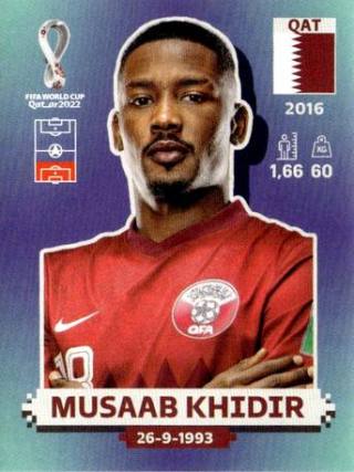 Musab Kheder – FIFA World Cup 2022 Qatar - Standard Edition, Nr. QAT8