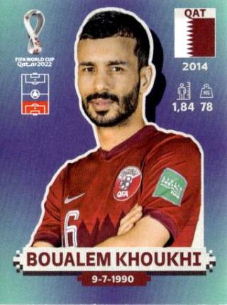 Boualem Khoukhi – FIFA World Cup 2022 Qatar - Standard Edition, Nr. QAT9