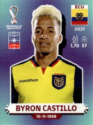 Byron Castillo – FIFA World Cup 2022 Qatar - Standard Edition, Nr. ECU6