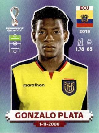 Gonzalo Plata – FIFA World Cup 2022 Qatar - Standard Edition, Nr. ECU18