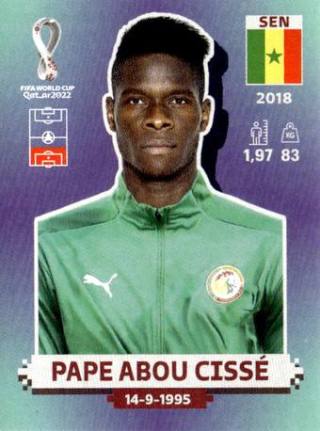 Pape Abou Cissé – FIFA World Cup 2022 Qatar - Standard Edition, Nr. SEN6