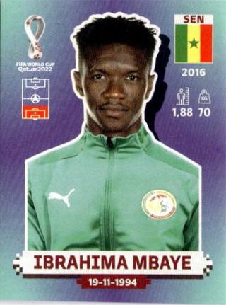 Ibrahima Mbaye – FIFA World Cup 2022 Qatar - Standard Edition, Nr. SEN9