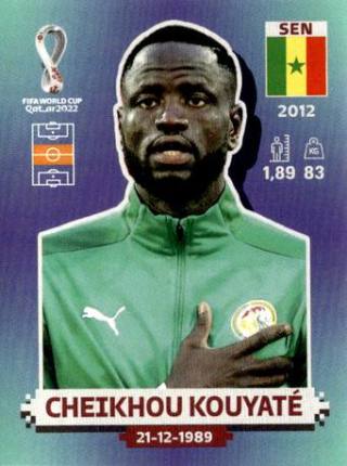 Cheikhou Kouyaté – FIFA World Cup 2022 Qatar - Standard Edition, Nr. SEN14