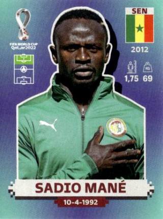 Sadio Mané – FIFA World Cup 2022 Qatar - Standard Edition, Nr. SEN19