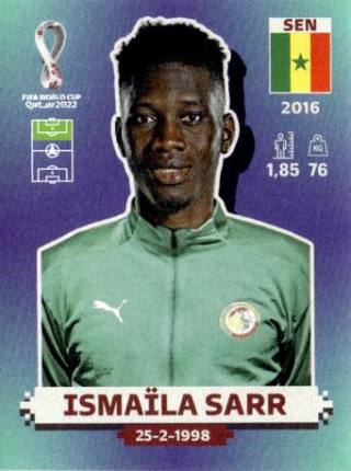 Ismaïla Sarr – FIFA World Cup 2022 Qatar - Standard Edition, Nr. SEN20
