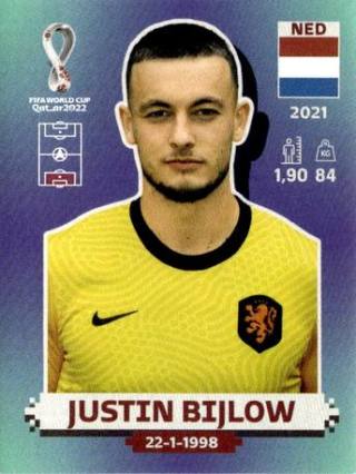 Justin Bijlow – FIFA World Cup 2022 Qatar - Standard Edition, Nr. NED3