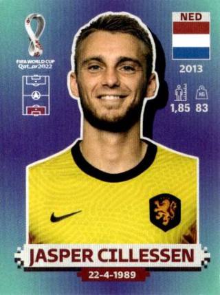Jasper Cillessen – FIFA World Cup 2022 Qatar - Standard Edition, Nr. NED4
