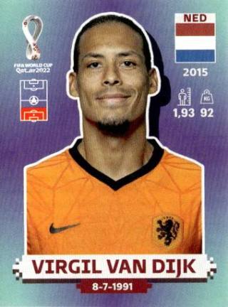 Virgil van Dijk – FIFA World Cup 2022 Qatar - Standard Edition, Nr. NED9