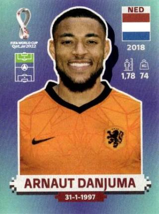 Arnaut Groeneveld – FIFA World Cup 2022 Qatar - Standard Edition, Nr. NED17