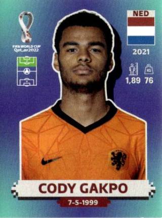 Cody Gakpo – FIFA World Cup 2022 Qatar - Standard Edition, n. NED19