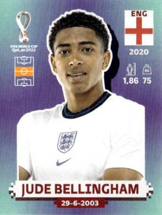 Jude Bellingham – FIFA World Cup 2022 Qatar - Standard Edition, Nr. ENG11