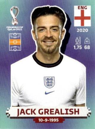 Jack Grealish – FIFA World Cup 2022 Qatar - Standard Edition, Nr. ENG12