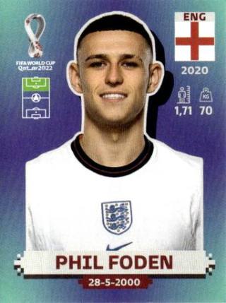 Phil Foden – FIFA World Cup 2022 Qatar - Standard Edition, Nr. ENG17