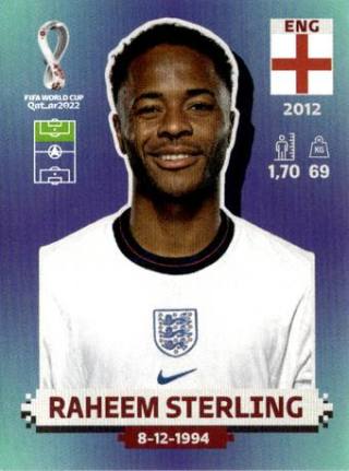 Raheem Sterling – FIFA World Cup 2022 Qatar - Standard Edition, Nr. ENG20