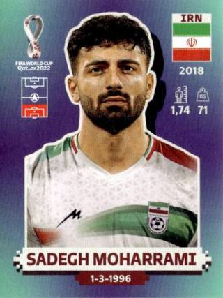 Sadegh Moharrami – FIFA World Cup 2022 Qatar - Standard Edition, Nr. IRN10