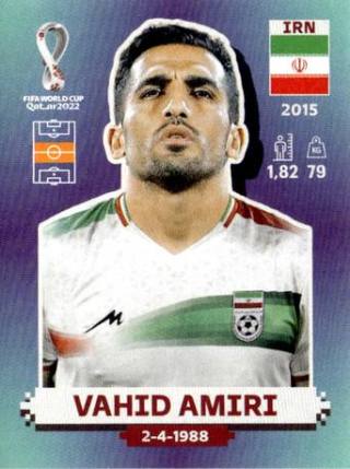 Vahid Amiri – FIFA World Cup 2022 Qatar - Standard Edition, Nr. IRN12