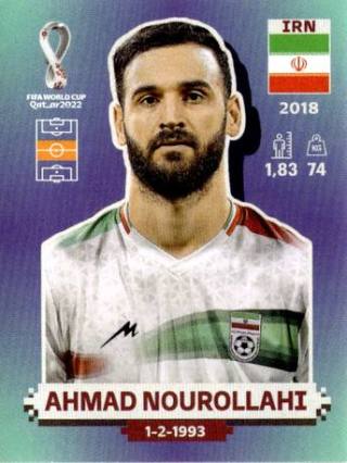 Ahmad Nourollahi – FIFA World Cup 2022 Qatar - Standard Edition, Nr. IRN16