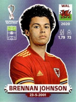 Brennan Johnson – FIFA World Cup 2022 Qatar - Standard Edition, Nr. WAL19