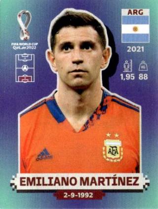Emiliano Martínez – FIFA World Cup 2022 Qatar - Standard Edition, Nr. ARG3