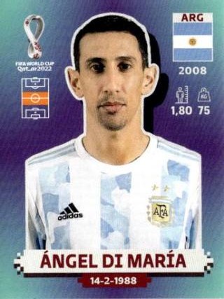 Ángel Di María – FIFA World Cup 2022 Qatar - Standard Edition, Nr. ARG11