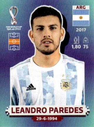 Leandro Paredes – FIFA World Cup 2022 Qatar - Standard Edition, Nr. ARG13