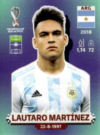 Lautaro Martínez – FIFA World Cup 2022 Qatar - Standard Edition, Nr. ARG19