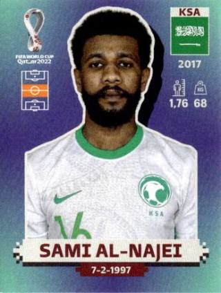 Sami al-Najei – FIFA World Cup 2022 Qatar - Standard Edition, Nr. KSA14