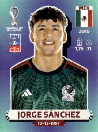 Jorge Sánchez – FIFA World Cup 2022 Qatar - Standard Edition, Nr. MEX10
