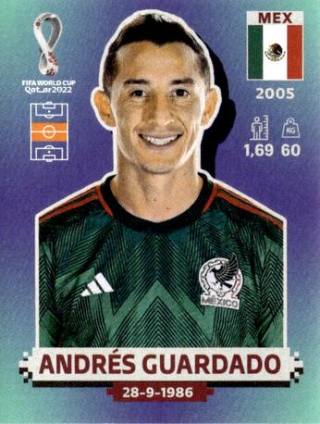 Andrés Guardado – FIFA World Cup 2022 Qatar - Standard Edition, Nr. MEX13
