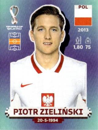 Piotr Zieliński – FIFA World Cup 2022 Qatar - Standard Edition, Nr. POL16
