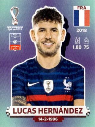 Lucas Hernández – FIFA World Cup 2022 Qatar - Standard Edition, Nr. FRA5