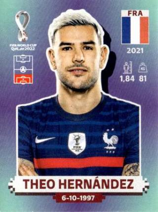 Theo Hernández – FIFA World Cup 2022 Qatar - Standard Edition, Nr. FRA6
