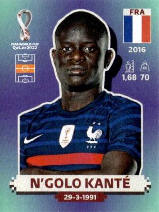 N’Golo Kanté – FIFA World Cup 2022 Qatar - Standard Edition, Nr. FRA11