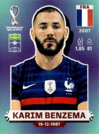 Karim Benzema – FIFA World Cup 2022 Qatar - Standard Edition, n. FRA16