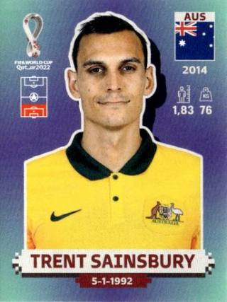 Trent Sainsbury – FIFA World Cup 2022 Qatar - Standard Edition, Nr. AUS9