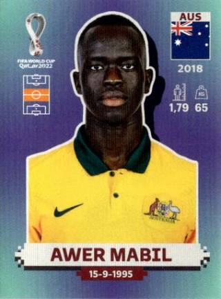 Awer Mabil – FIFA World Cup 2022 Qatar - Standard Edition, Nr. AUS14