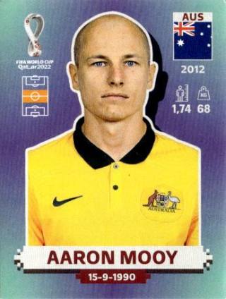 Aaron Mooy – FIFA World Cup 2022 Qatar - Standard Edition, Nr. AUS15